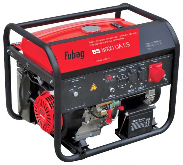 Электрогенератор FUBAG BS 6600 DA ES