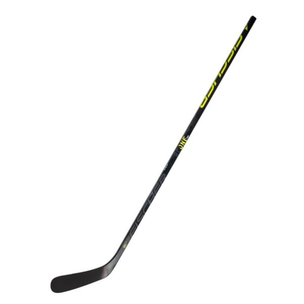 Клюшка Fischer RC ONE PRO SR GRIP 75 28 L - левый, 152,4 см, черный/салатовый