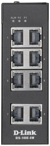 Коммутатор D-link DIS-100E-8W/A1A 8x10/100 Мбит/сек, неуправляемый