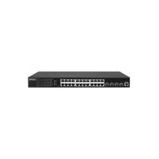 Коммутатор Osnovo SW-24G4X-1L x92,32 млн. пакетов/с, управляемый