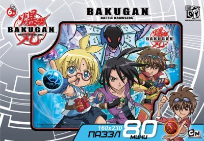 Настольная игра Astrel Games 8863 Пазл Бакуган Битва отважных mini