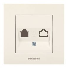 Розетка Panasonic WKTC04122BG-RU бежевый