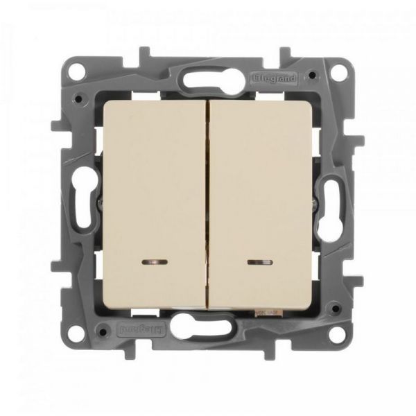 Выключатель Legrand 672304 слоновая кость